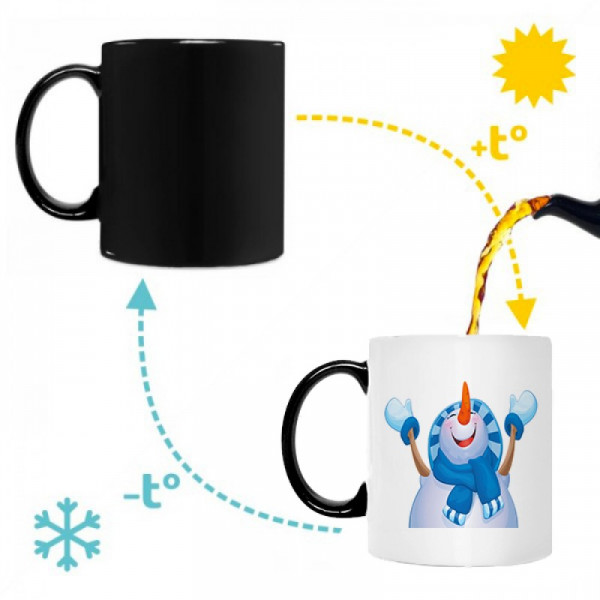 Cană "Om de zăpadă preferat"