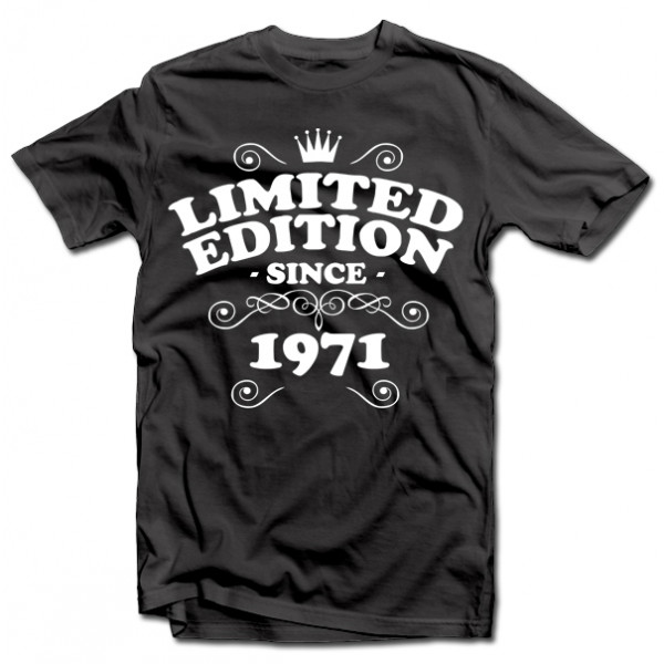 Tricou "Limited edition" cu anul ales de tine Tricou "Limited edition" cu anul ales de tine