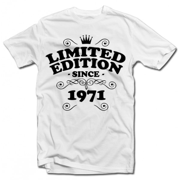 Tricou "Limited edition" cu anul ales de tine Tricou "Limited edition" cu anul ales de tine