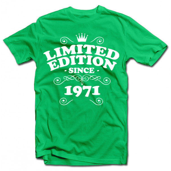 Tricou "Limited edition" cu anul ales de tine Tricou "Limited edition" cu anul ales de tine