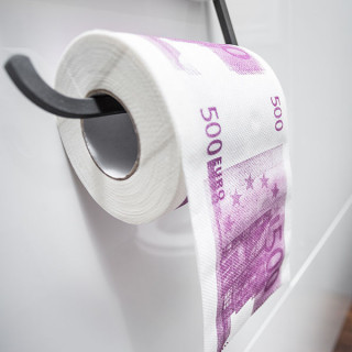 Hârtie igienică „Euro 500”