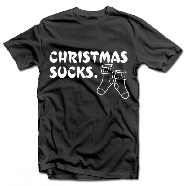 Tricou "Christmas Sucks"
