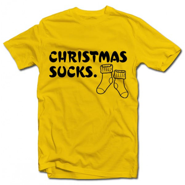 Tricou "Christmas Sucks"