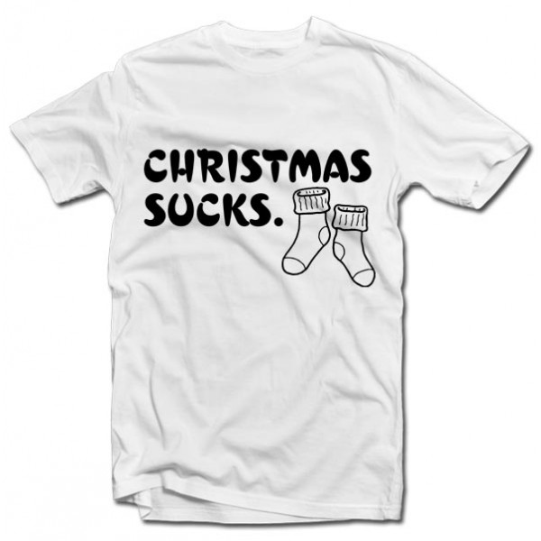 Tricou "Christmas Sucks"