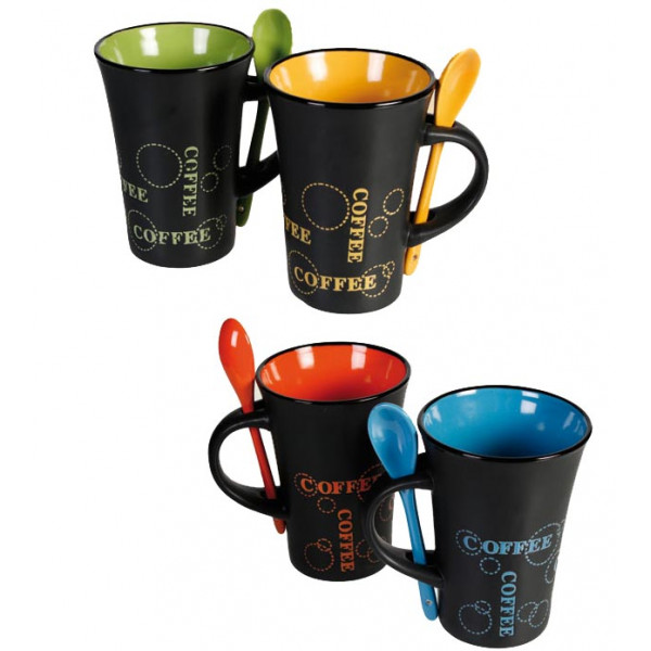 Cană de cafea neagră „Real Coffee”