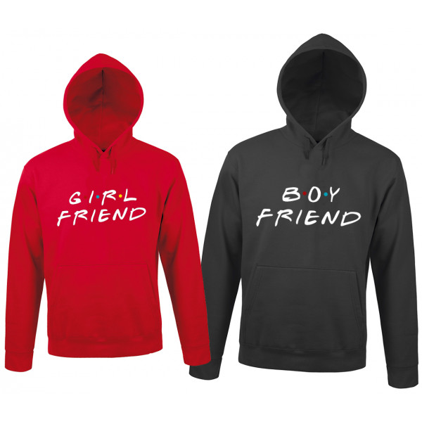 Set hanorac "Girlfriend & Boyfriend"