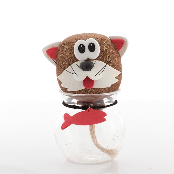 Animal de companie cu cap de iarbă