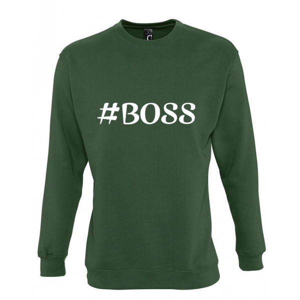 Hanorac "BOSS" (fără glugă) Hanorac "BOSS" (fără glugă)