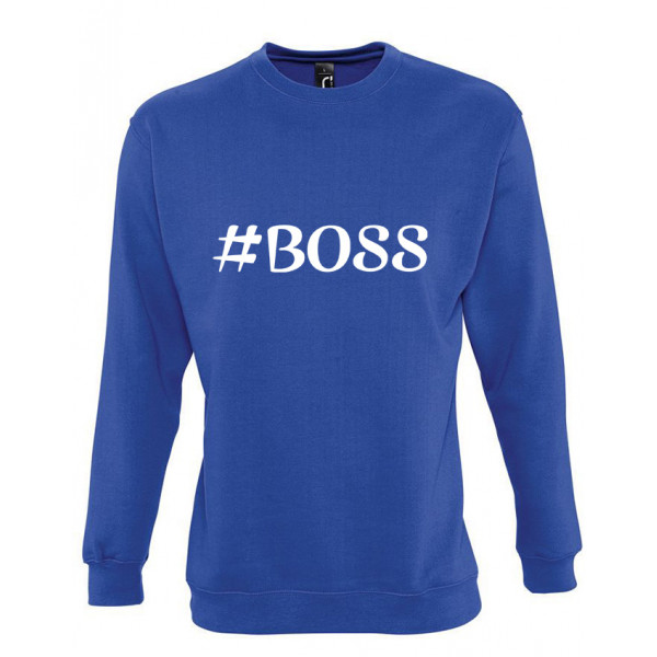 Hanorac "BOSS" (fără glugă) Hanorac "BOSS" (fără glugă)