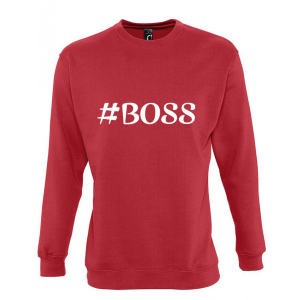 Hanorac "BOSS" (fără glugă) Hanorac "BOSS" (fără glugă)