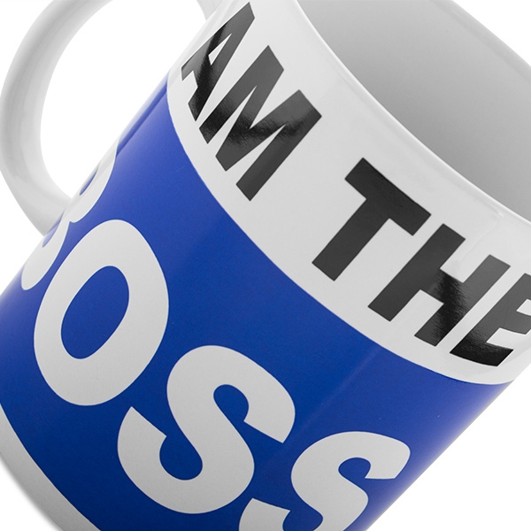 Cană uriașă „I am the BOSS”
