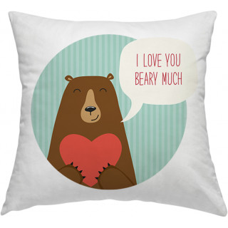 Față de pernă "Beary much"