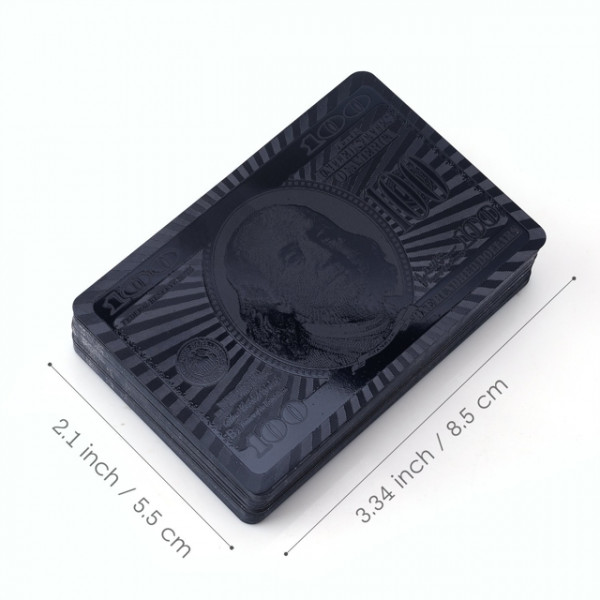 Cărți de plastic negre Cărți de plastic negre