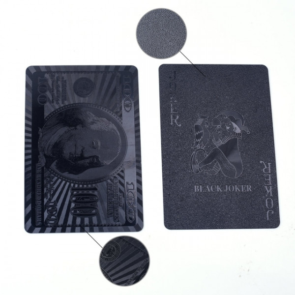 Cărți de plastic negre Cărți de plastic negre