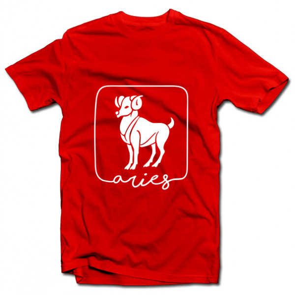Tricou cu semnul zodiacal "Berbec"