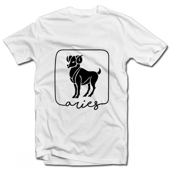 Tricou cu semnul zodiacal "Berbec"