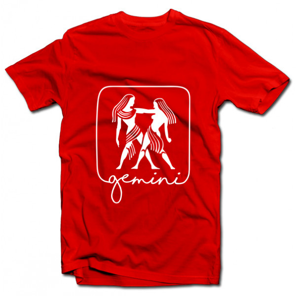Tricou cu semnul zodiacal "Gemini"