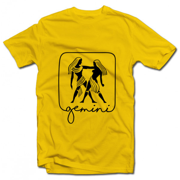 Tricou cu semnul zodiacal "Gemini"