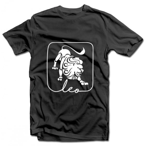 Tricou cu semnul zodiacal "Leo"