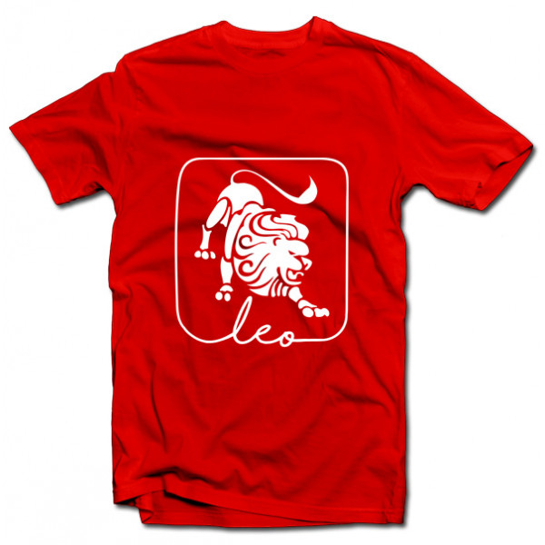 Tricou cu semnul zodiacal "Leo"