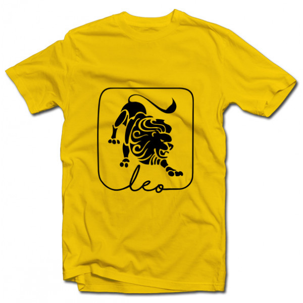 Tricou cu semnul zodiacal "Leo"