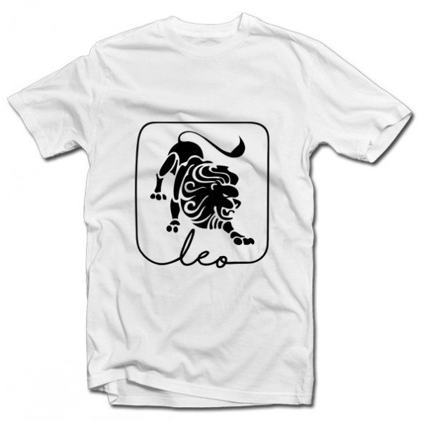 Tricou cu semnul zodiacal "Leo"