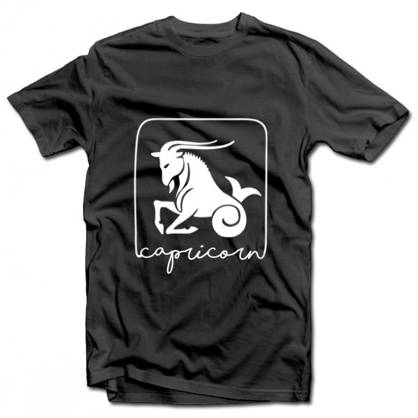 Tricou cu semnul zodiacal "Capricorn"