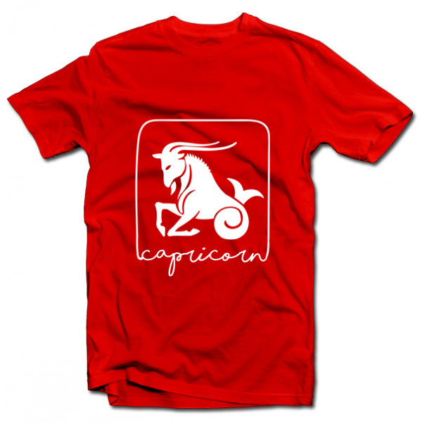 Tricou cu semnul zodiacal "Capricorn"