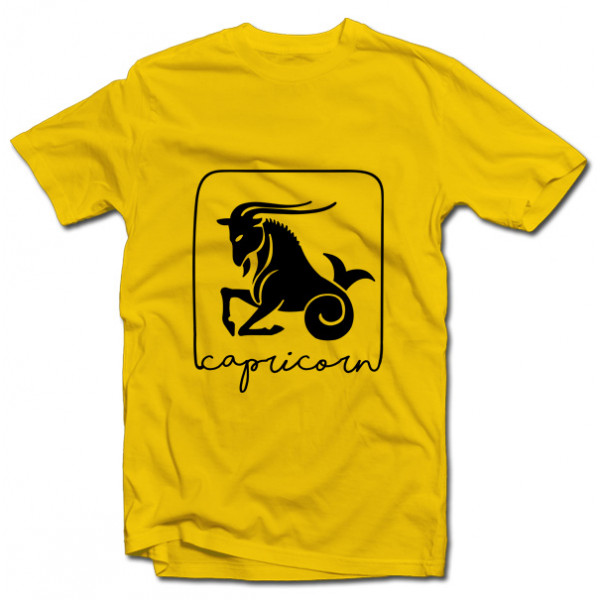 Tricou cu semnul zodiacal "Capricorn"
