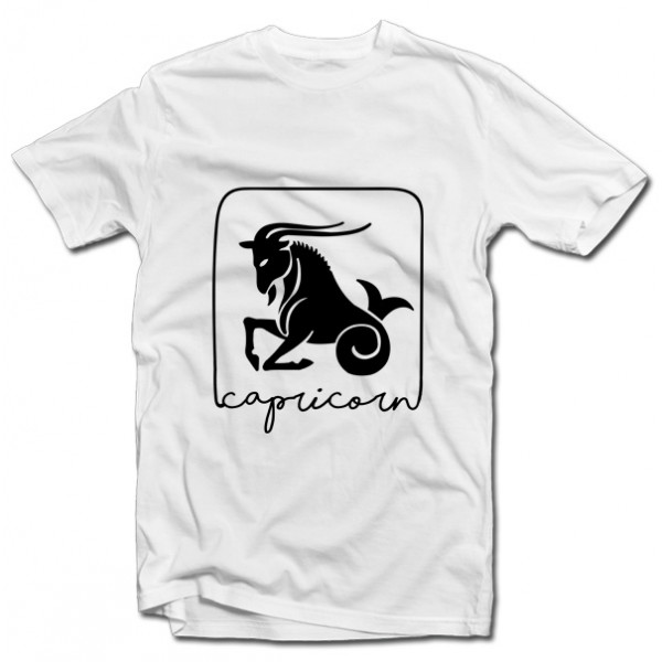 Tricou cu semnul zodiacal "Capricorn"