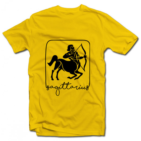 Tricou cu semnul zodiacal "Sagittarius"