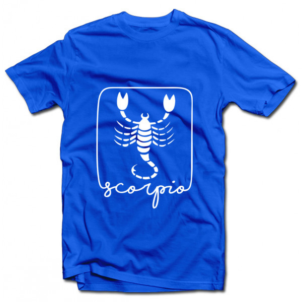 Tricou cu semnul zodiacal "Scorpio"