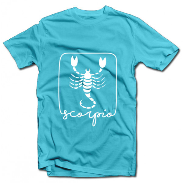 Tricou cu semnul zodiacal "Scorpio"