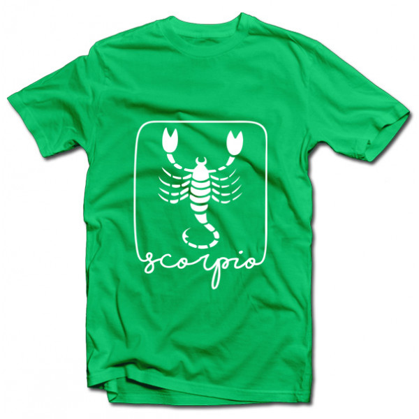 Tricou cu semnul zodiacal "Scorpio"