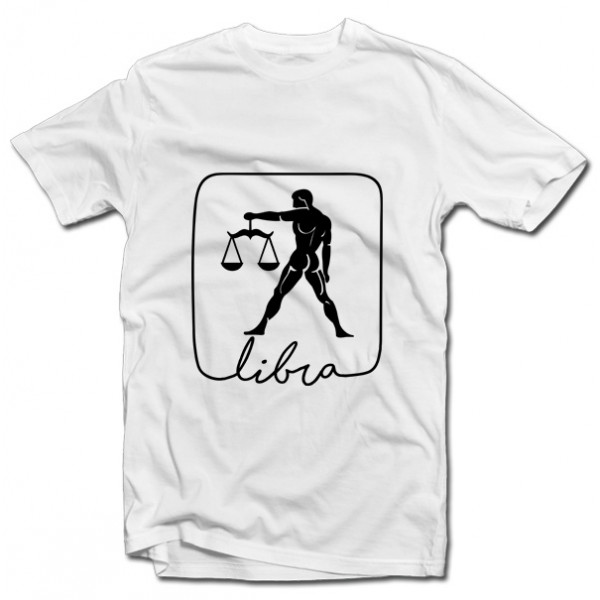 Tricou cu semnul zodiacal "Libra"