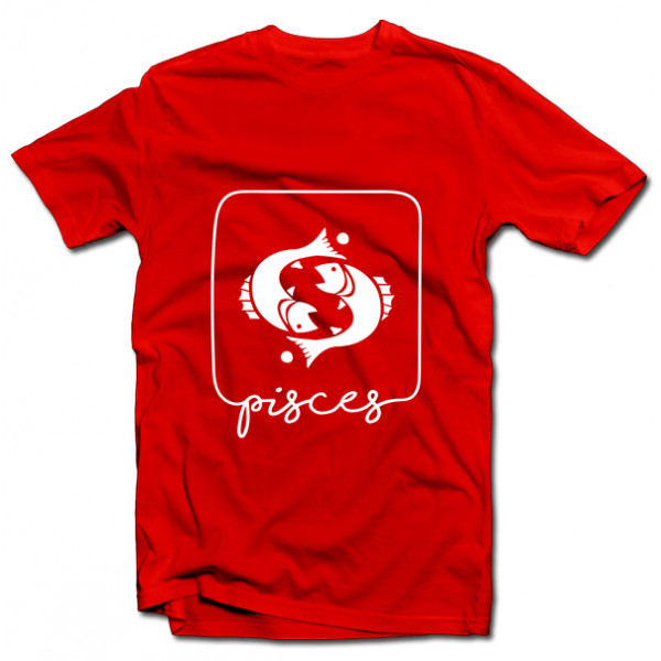 Tricou cu semnul zodiacal "Pești"