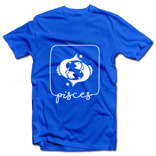 Tricou cu semnul zodiacal "Pești"