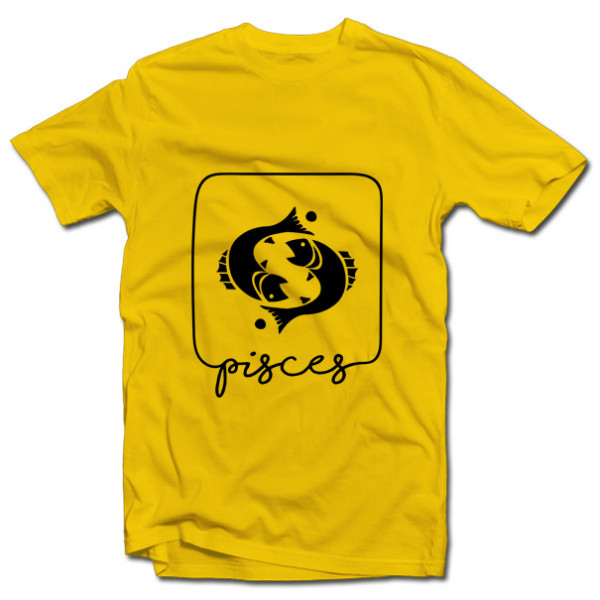 Tricou cu semnul zodiacal "Pești"