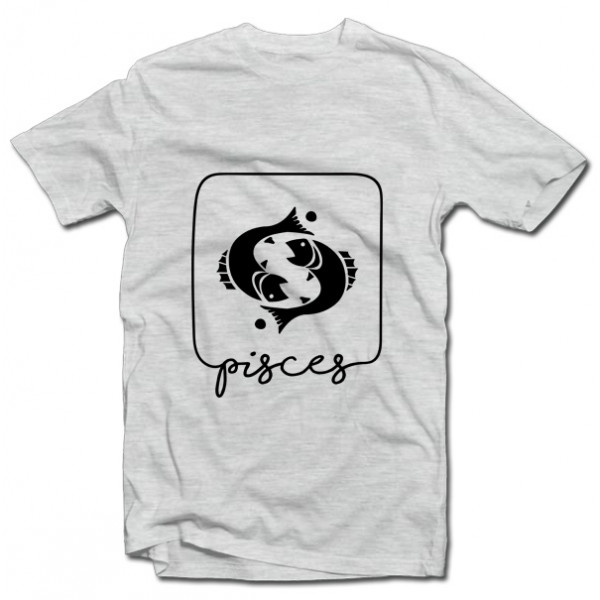 Tricou cu semnul zodiacal "Pești"