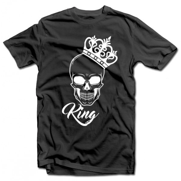 Set de tricouri "King & Queen" su kaukole