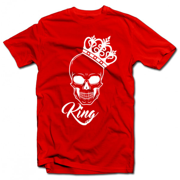 Set de tricouri "King & Queen" su kaukole