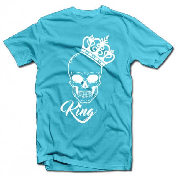 Set de tricouri "King & Queen" su kaukole