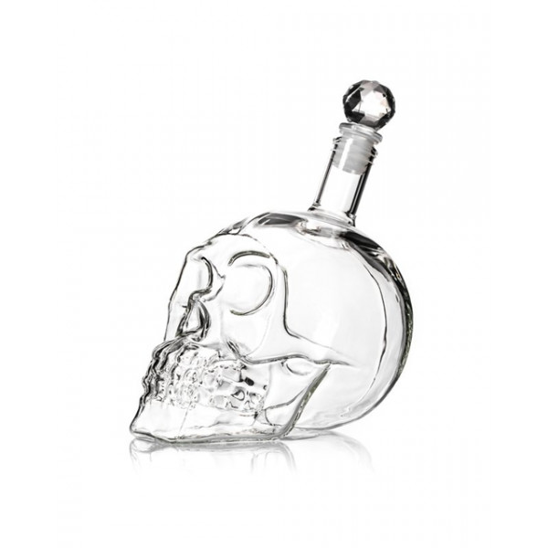 Craniu de sticlă pentru băuturi Craniu de sticlă pentru băuturi