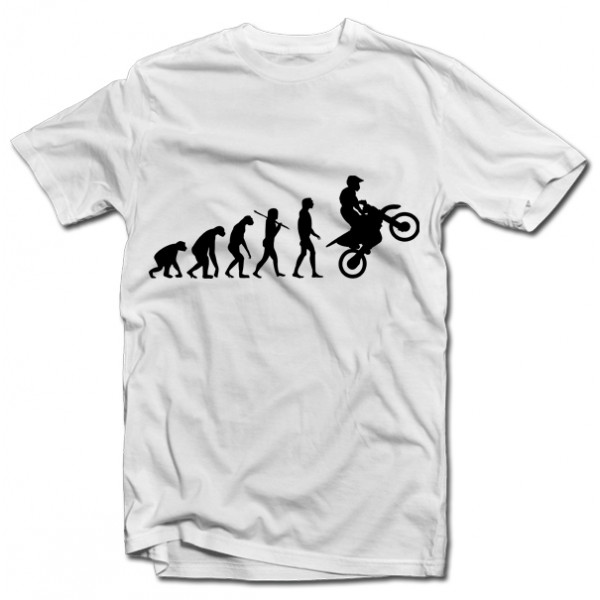 Tricou "Evoluția motocicletei" Tricou "Evoluția motocicletei"
