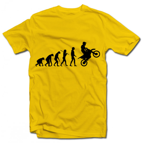 Tricou "Evoluția motocicletei" Tricou "Evoluția motocicletei"