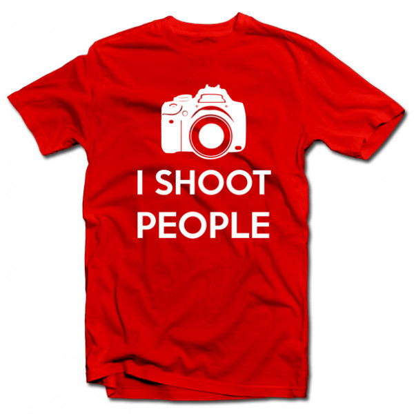 Tricou "I shoot people" Tricou "I shoot people"