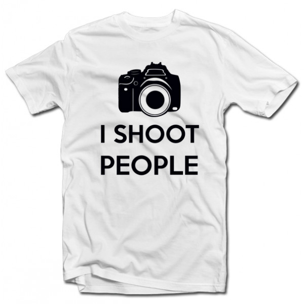 Tricou "I shoot people" Tricou "I shoot people"