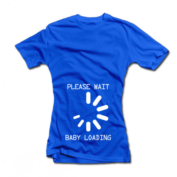 Tricou pentru femei "Baby loading" Tricou pentru femei "Baby loading"