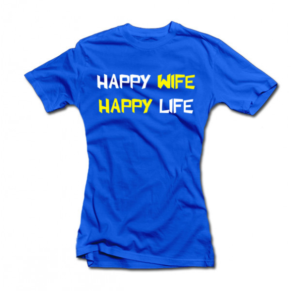 Tricouri pentru femei "Happy wife" Tricouri pentru femei "Happy wife"