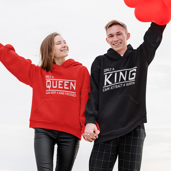 Set hanorac "Only a King and a Queen" Set hanorac "Only a King and a Queen"